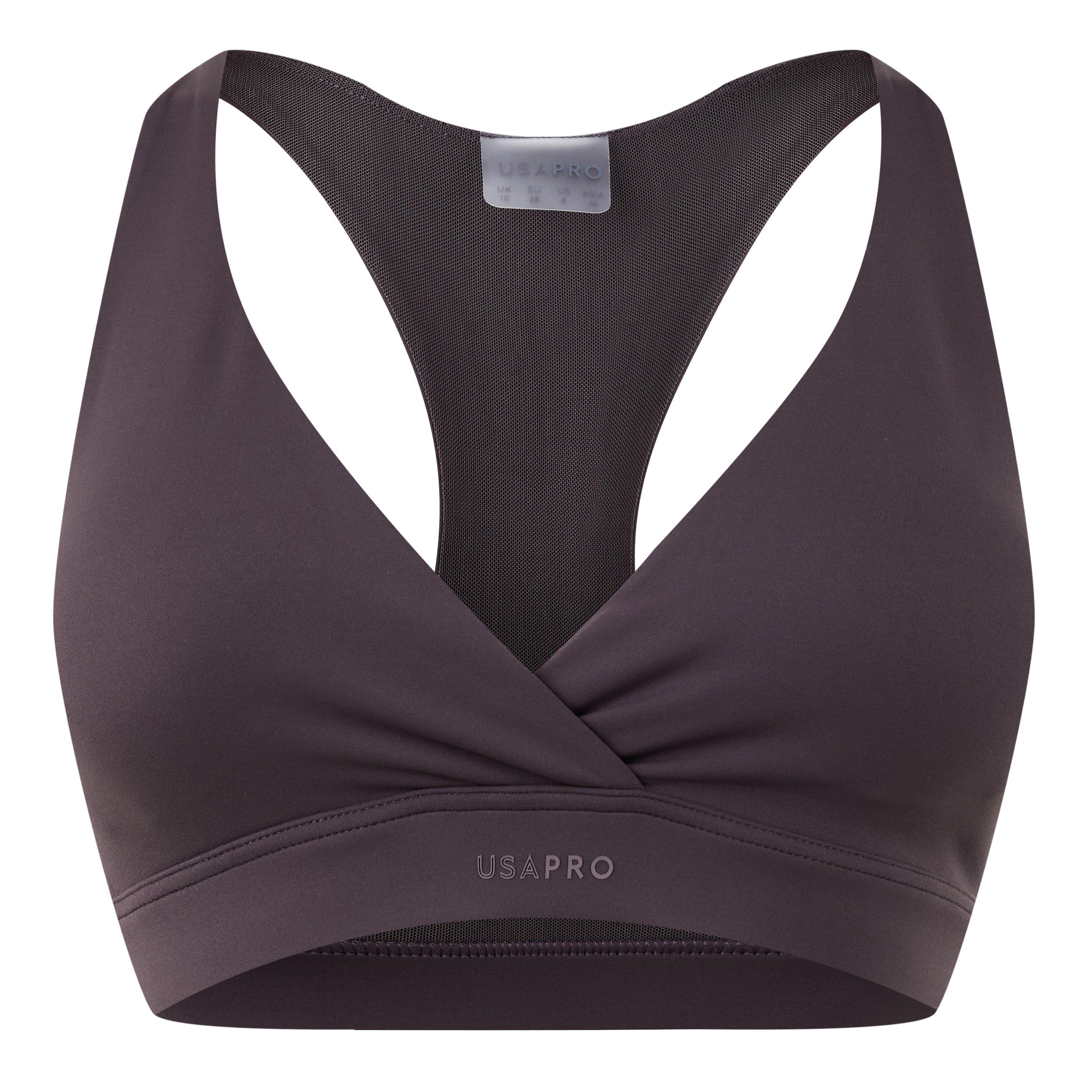USA Pro Overlap Wrap Bra Womens