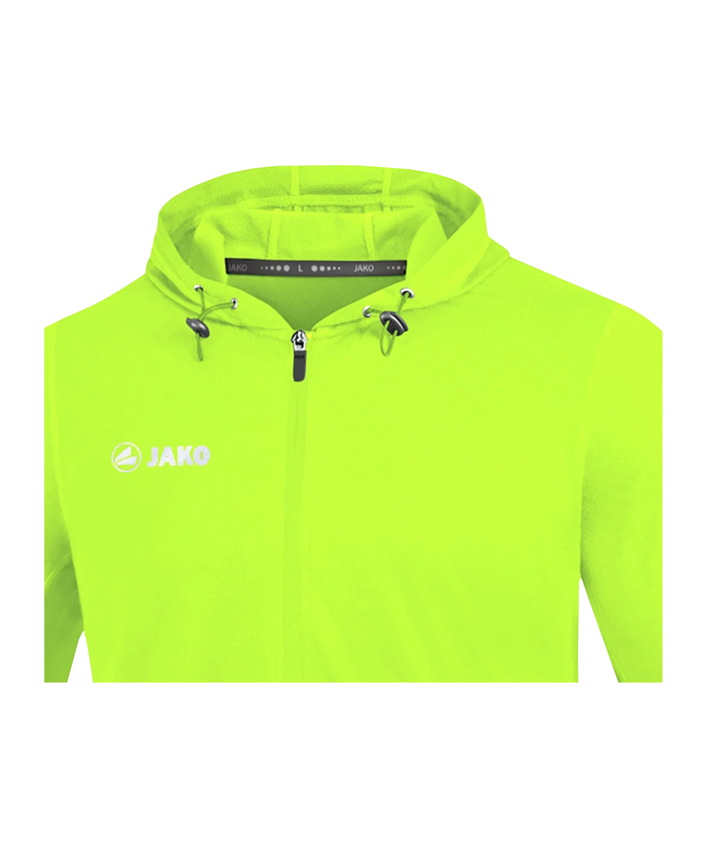 JAKO Run 2.0 Kapuzenjacke Running Grün F25