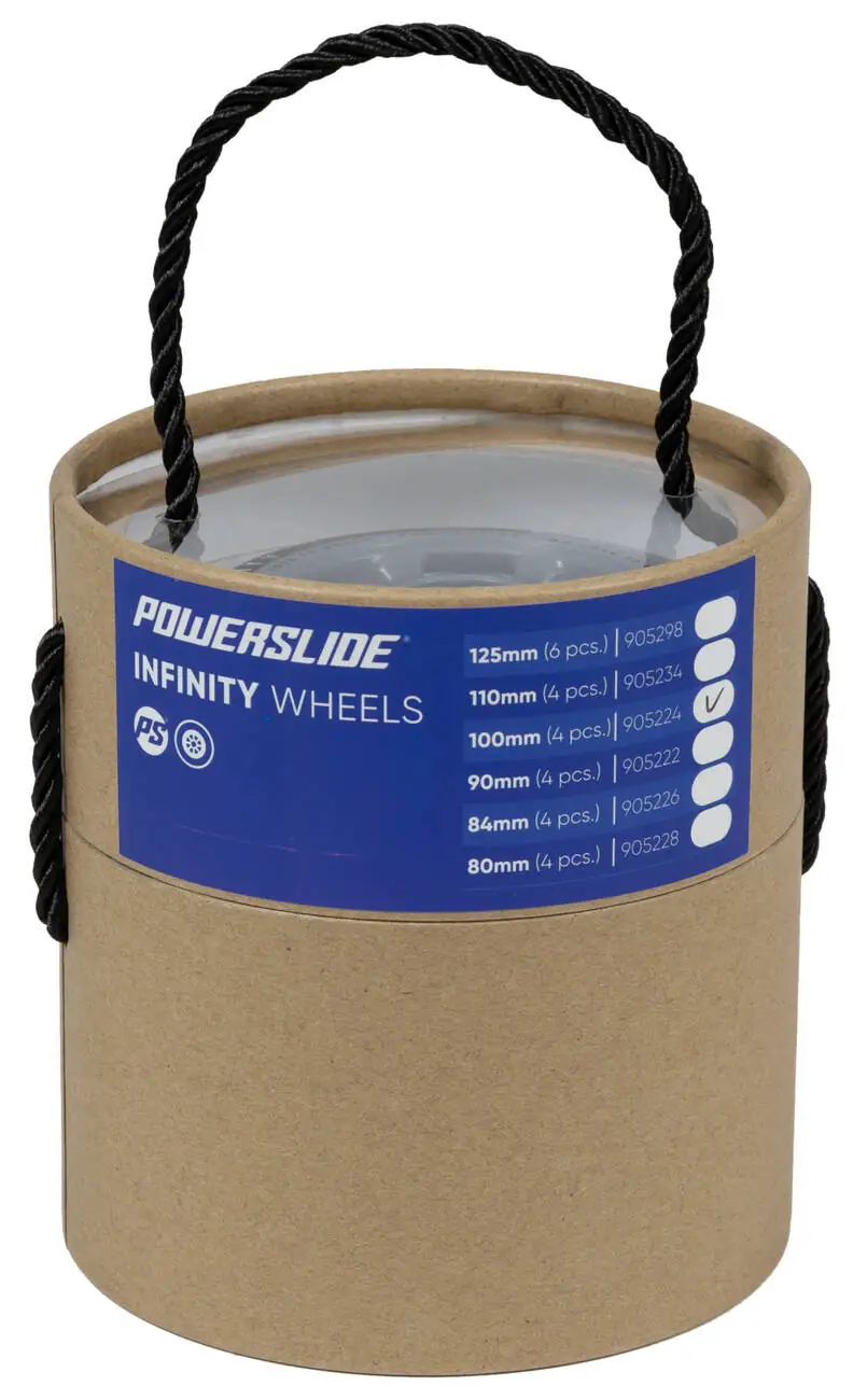 Powerslide Infinity Inliner Hjul 4-Pak - Speed Rulleskøjter