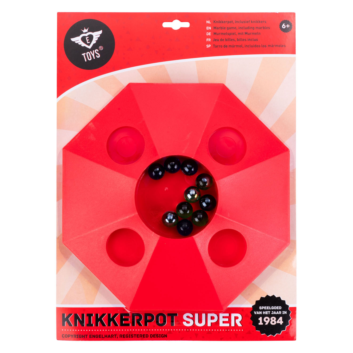 Rode Knikkerpot XL