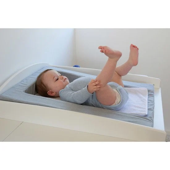 Matelas à langer douillet 2en1   Gris Chiné        de               Candide
