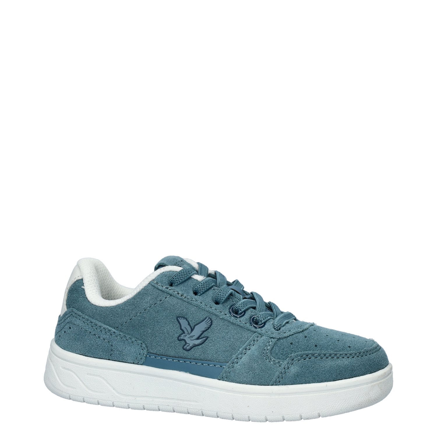 Lyle & Scott Croy Kids jongens sneaker Lyle & Scott Blauw