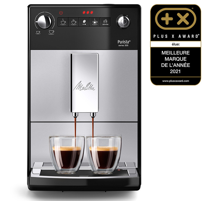 MELITTA Purista Argent F 230-101 Garantie 3 ans Coloris:Gris