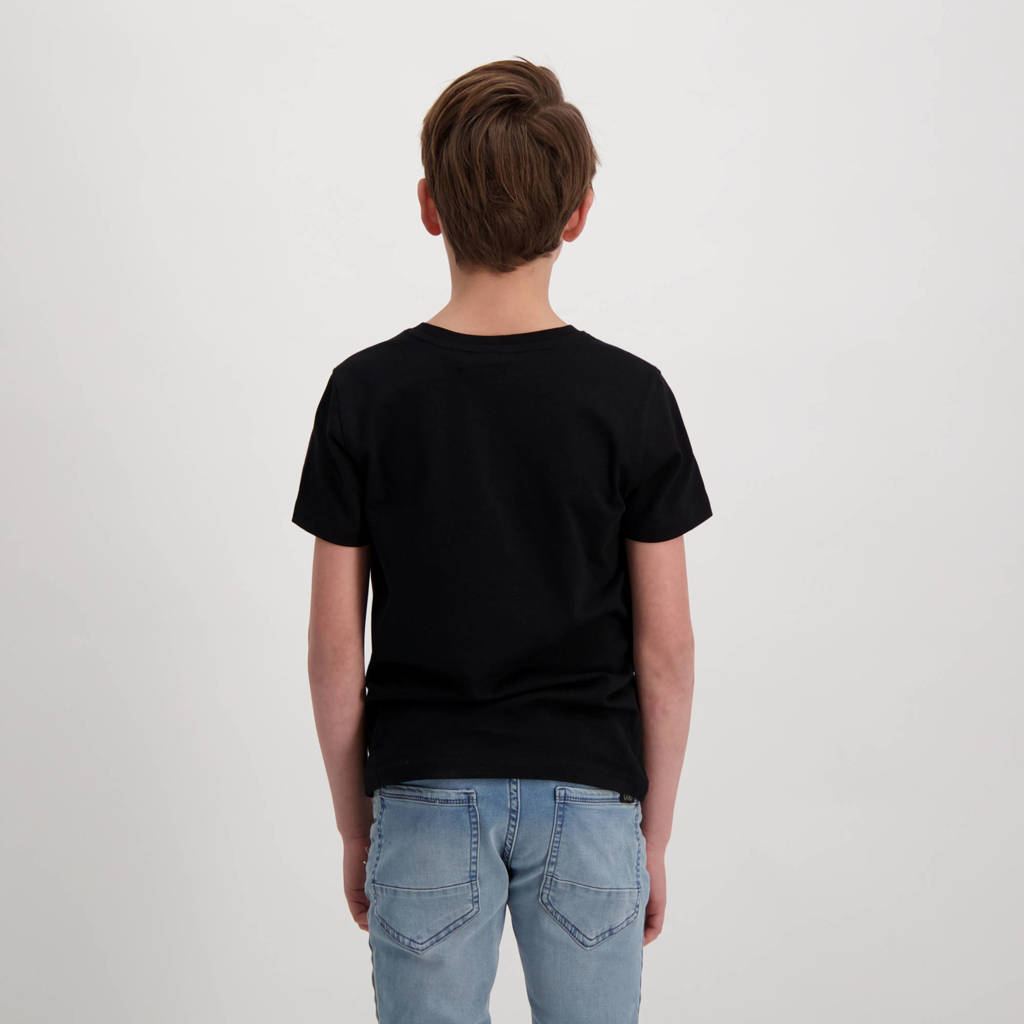Cars T-shirt UNO met printopdruk zwart