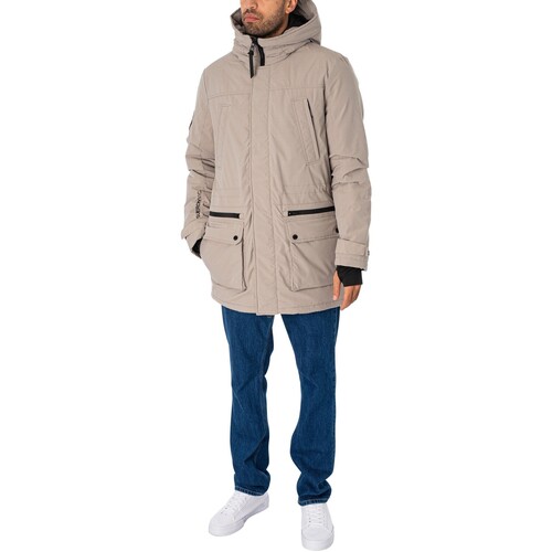 Superdry - Parka Acolchada City Beige