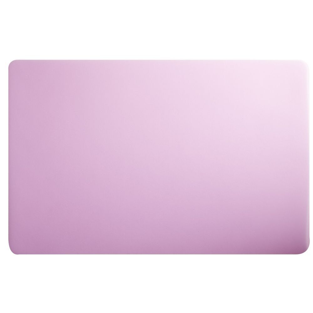 Set de table plastique rose uni 43,5x28,5cm