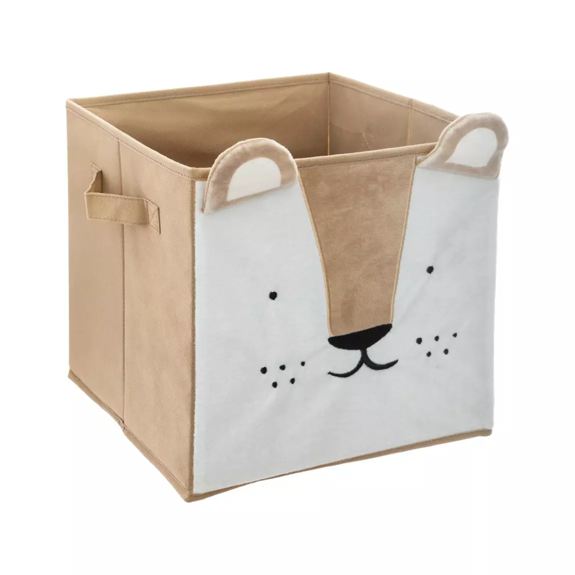 Panier de rangement enfant (29 x 29 cm) Lion Marron