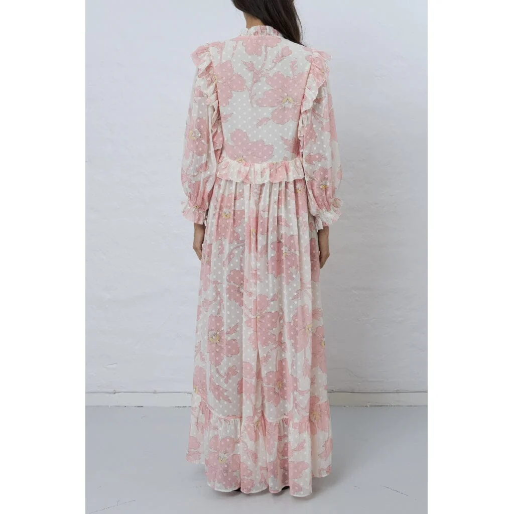 Stella Nova Maxi Chiffon Printed Dress