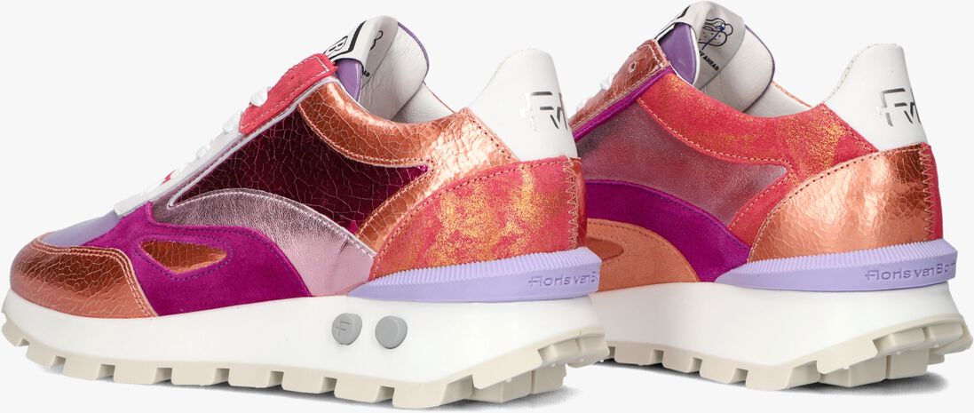FLORIS VAN BOMMEL oranje floris van bommel lage sneakers sfw-10097