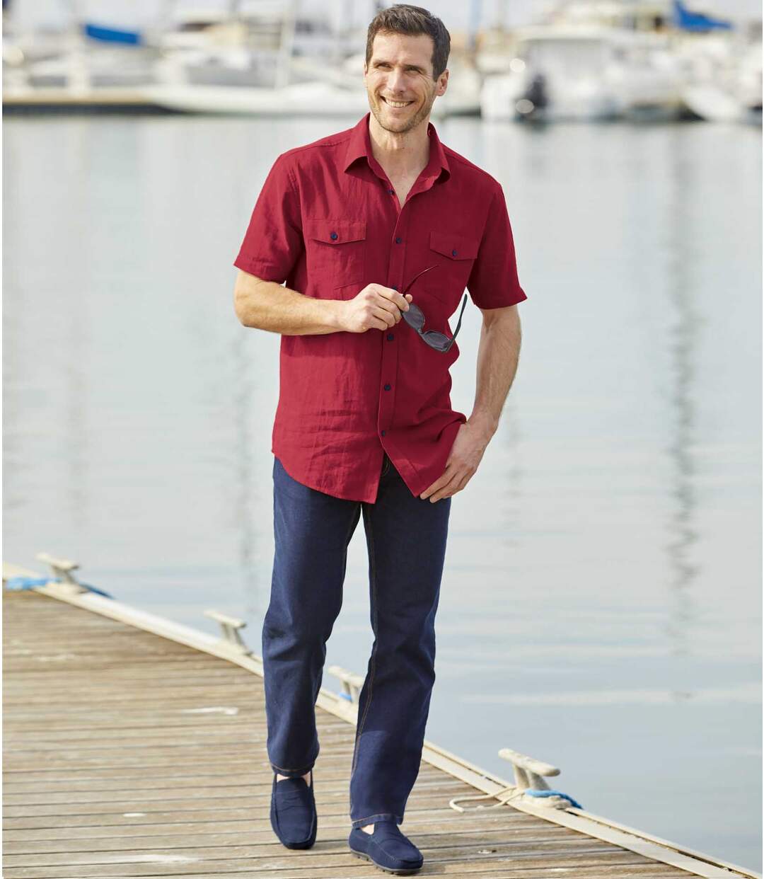 Jean Stretch Blue Travel