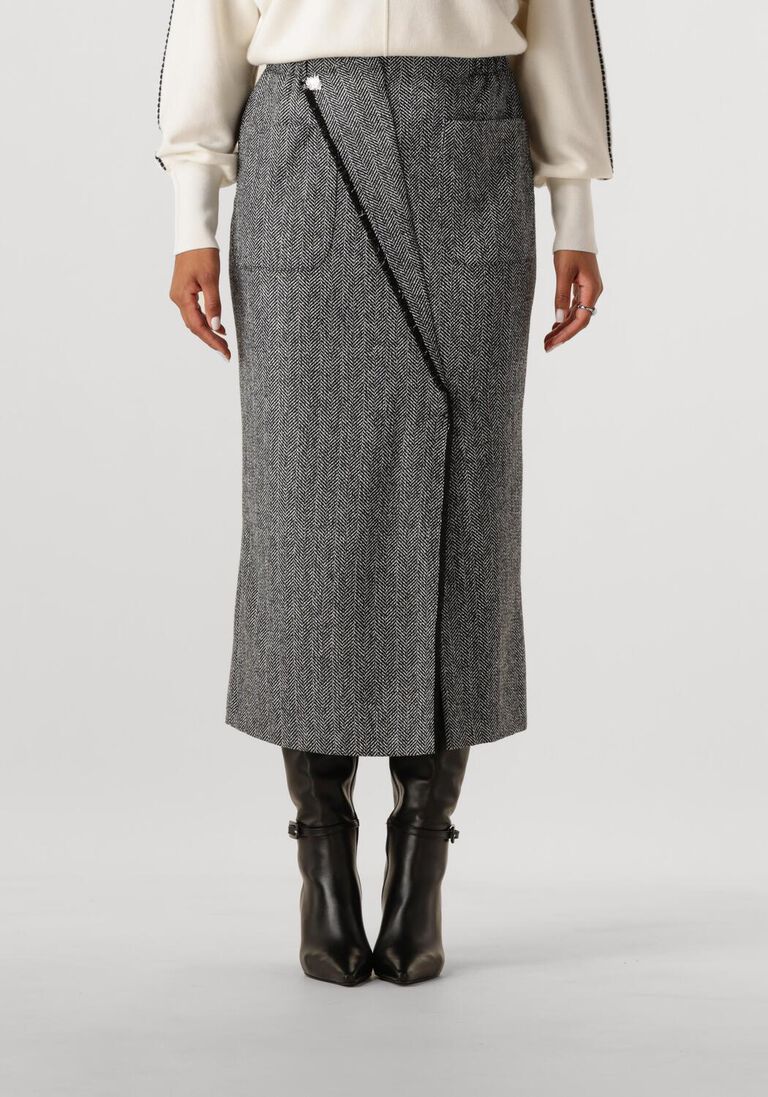 grijze caroline biss minirok 4721