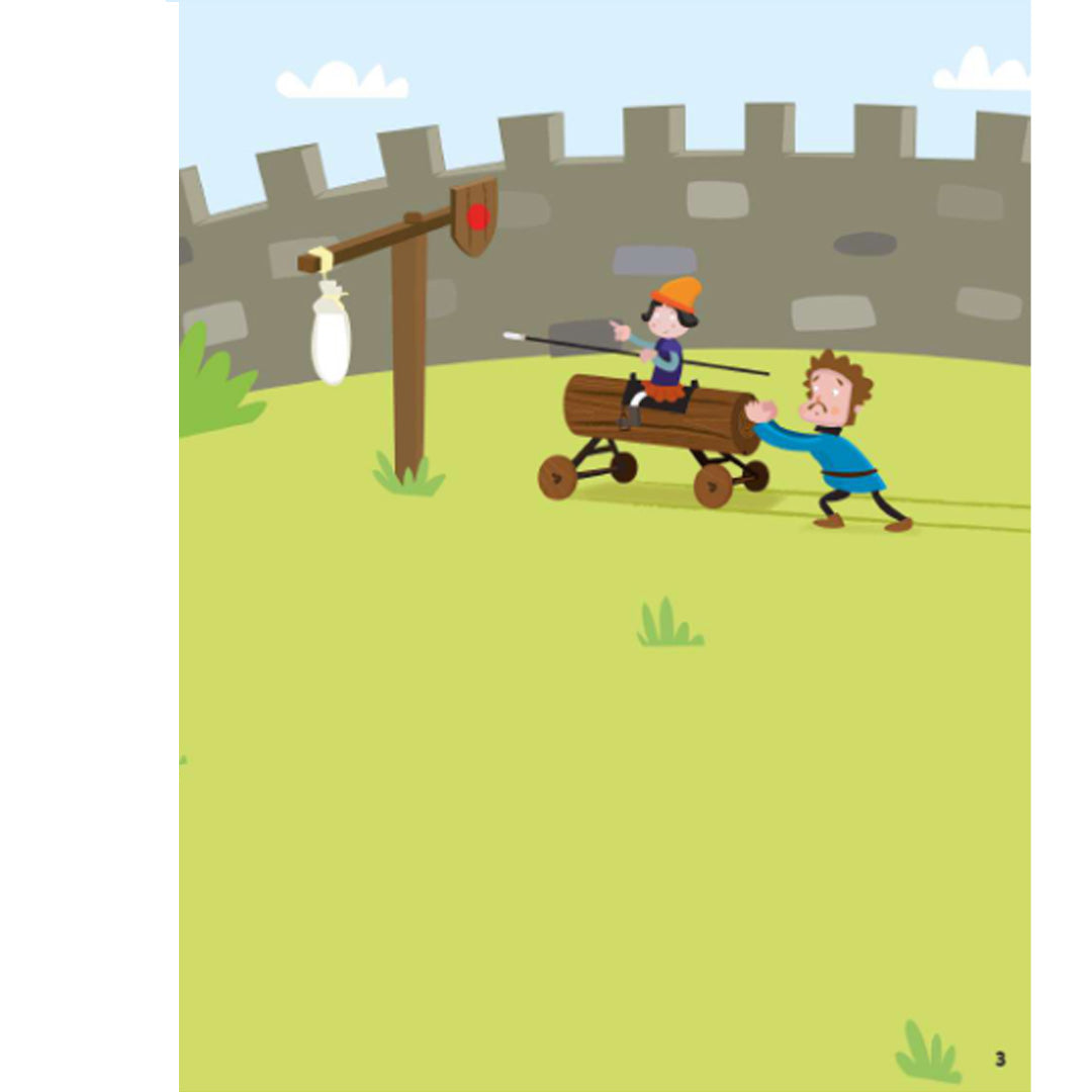 uitgeverij usborne stickerboek ridders en kastelen