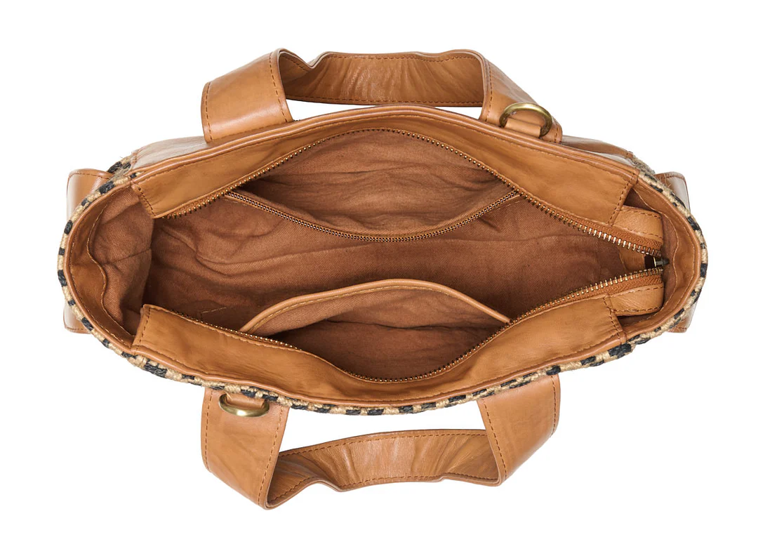 Chabo - Romio Jaquard Handbag - Black