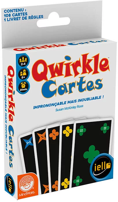 QWIRKLE CARTES