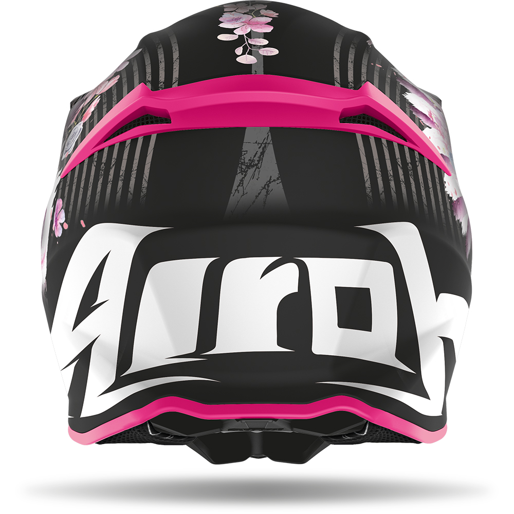 Airoh - Casque Twist 2.0 Mad Noir Mat / Rose / Blanc