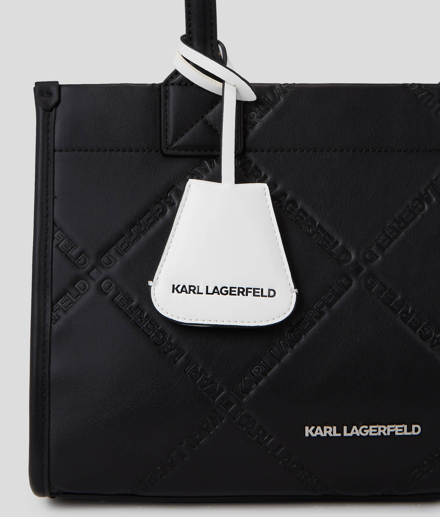 CABAS DE TAILLE MOYENNE AVEC LOGO EN RELIEF K/SKUARE