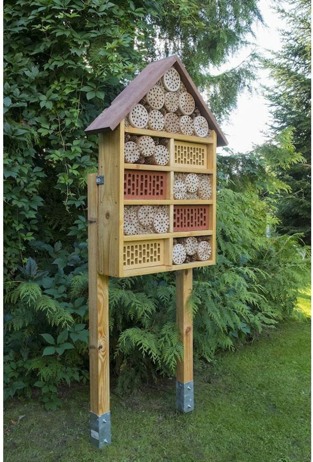 Abri à insectes géant avec pieds inclus