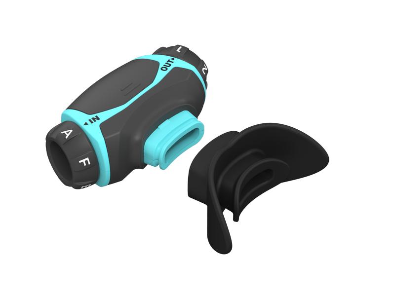 AIROFIT Atemtrainer Active, Schwarz/Türiks Atemtrainer