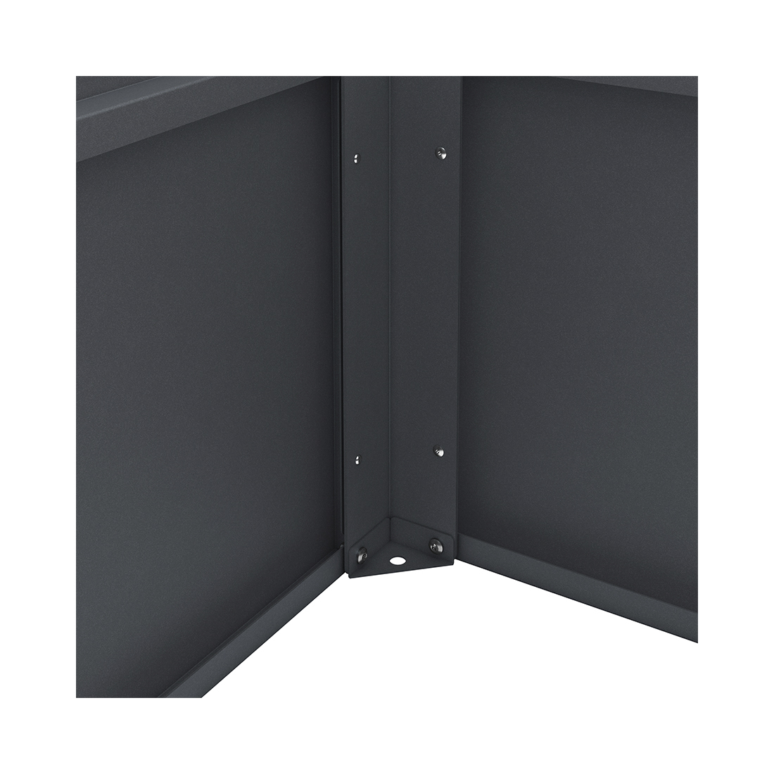 Holmberg Hochbeet 77.5 x 100 x 50.5 cm anthrazit