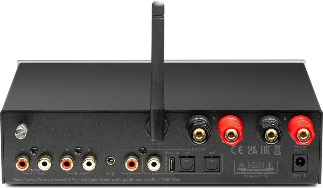 Pro-Ject Stereo Box E Noir Amplis hi-fi stéréo