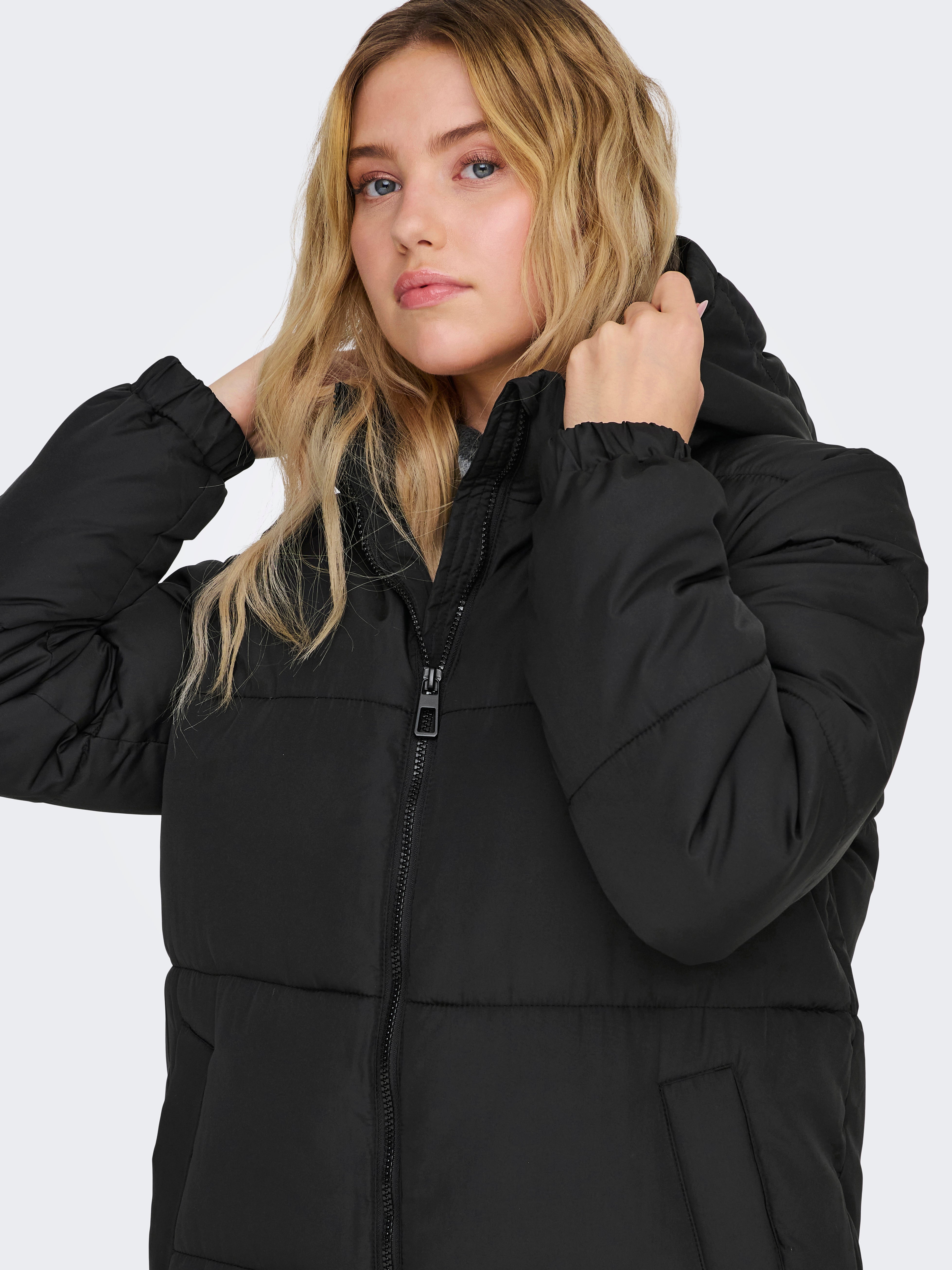 ONLTRUDY Steppmantel Black