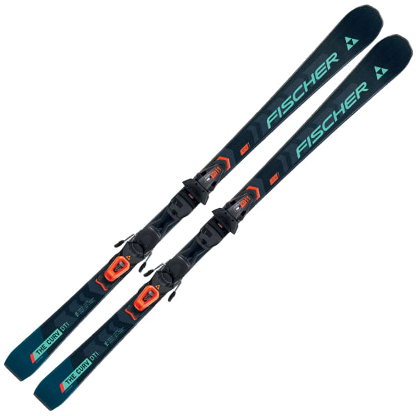Pack ski FISCHER THE CURV DTI AR W BLACK/FLAME/TEAL + RS 11 GW PR BLACK/FLAME/TEAL