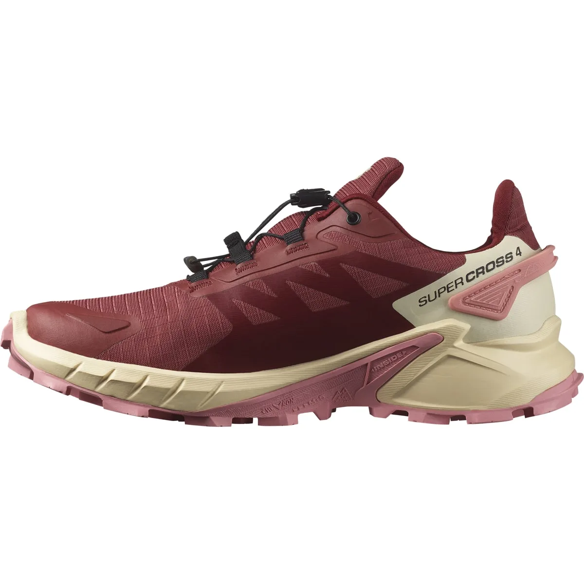 Salomon Women's Supercross 4 GORE-TEX Cow Hide/Syrah/Blush
