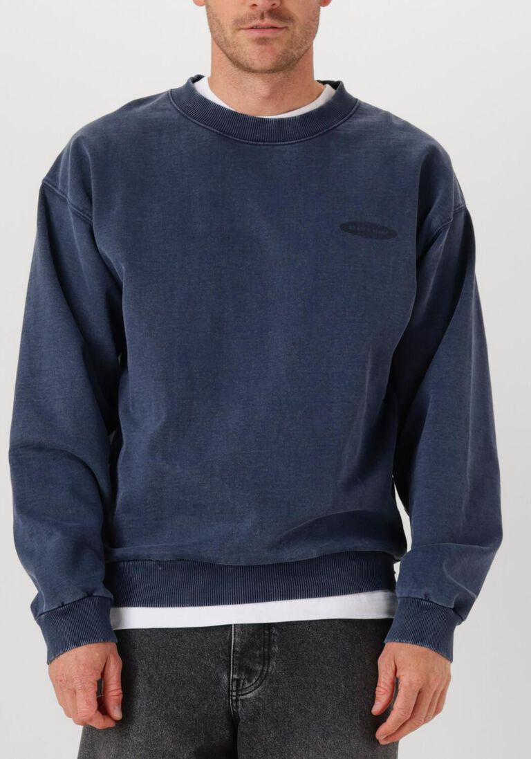 blauwe bram's fruit sweater distressed f*ck off crewneck