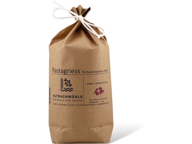 Altbachmühle Pastamehl 1 kg Mehl für Teigwaren