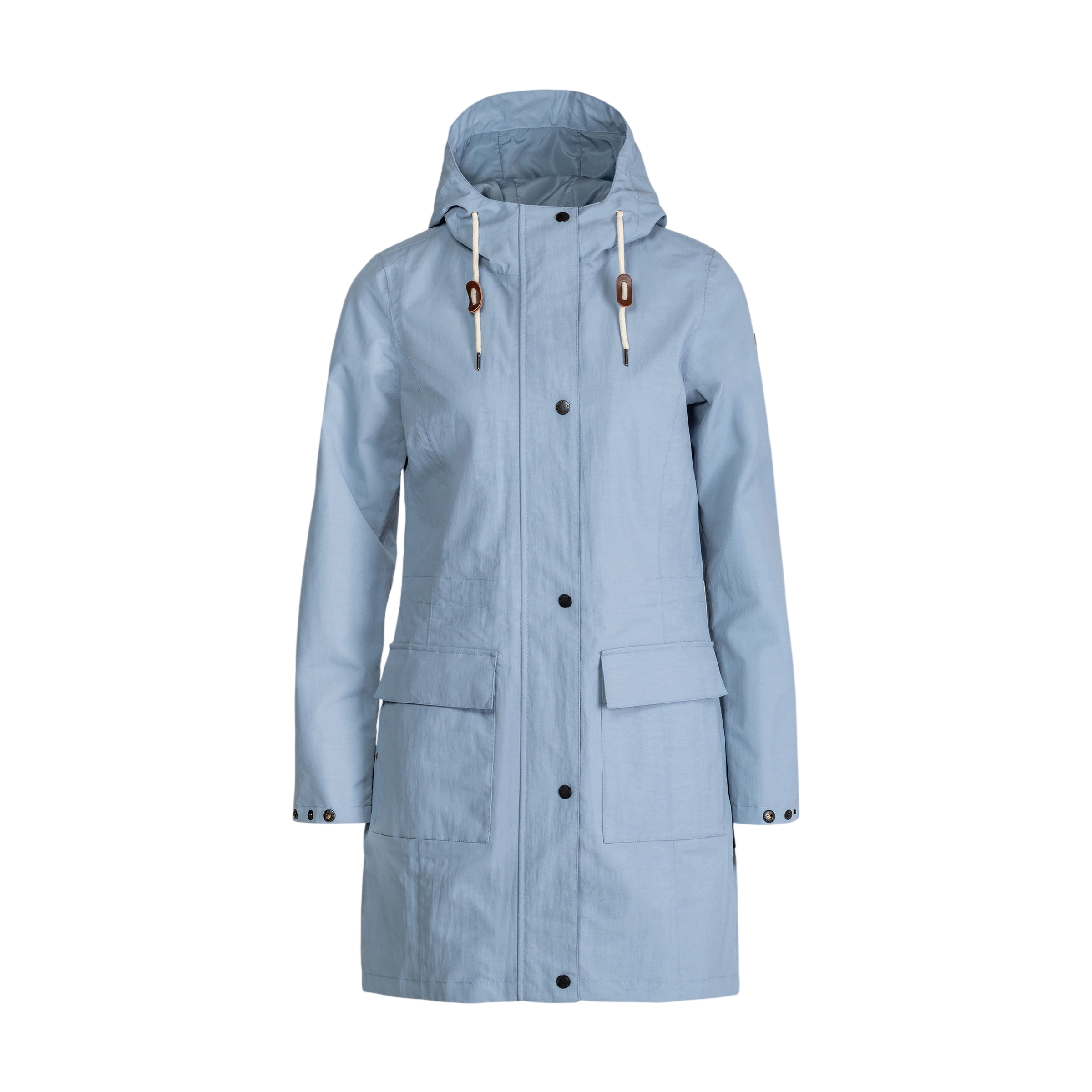 Frauen Regenmantel Letti faded denim