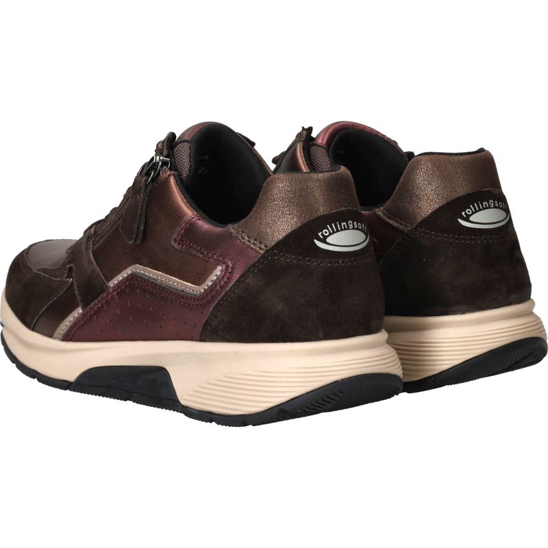 Gabor Rollingsoft Sneakers Bruin Dames