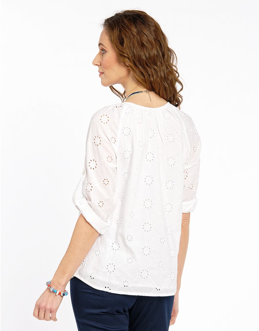 Blouse broderie anglaise