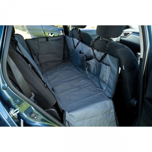 Rede para animais de estimação para carro, cinza/azul