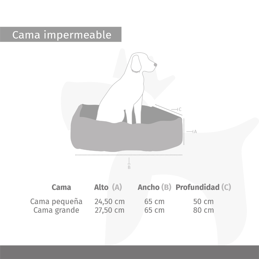 Roupa de cama impermeável Ikat Borgonha - M