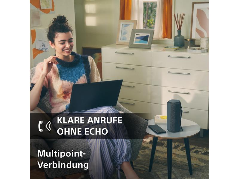 Sony Bluetooth Speaker SRS-XE200 Blau Kraftvoller Sound – überall mitnehmen