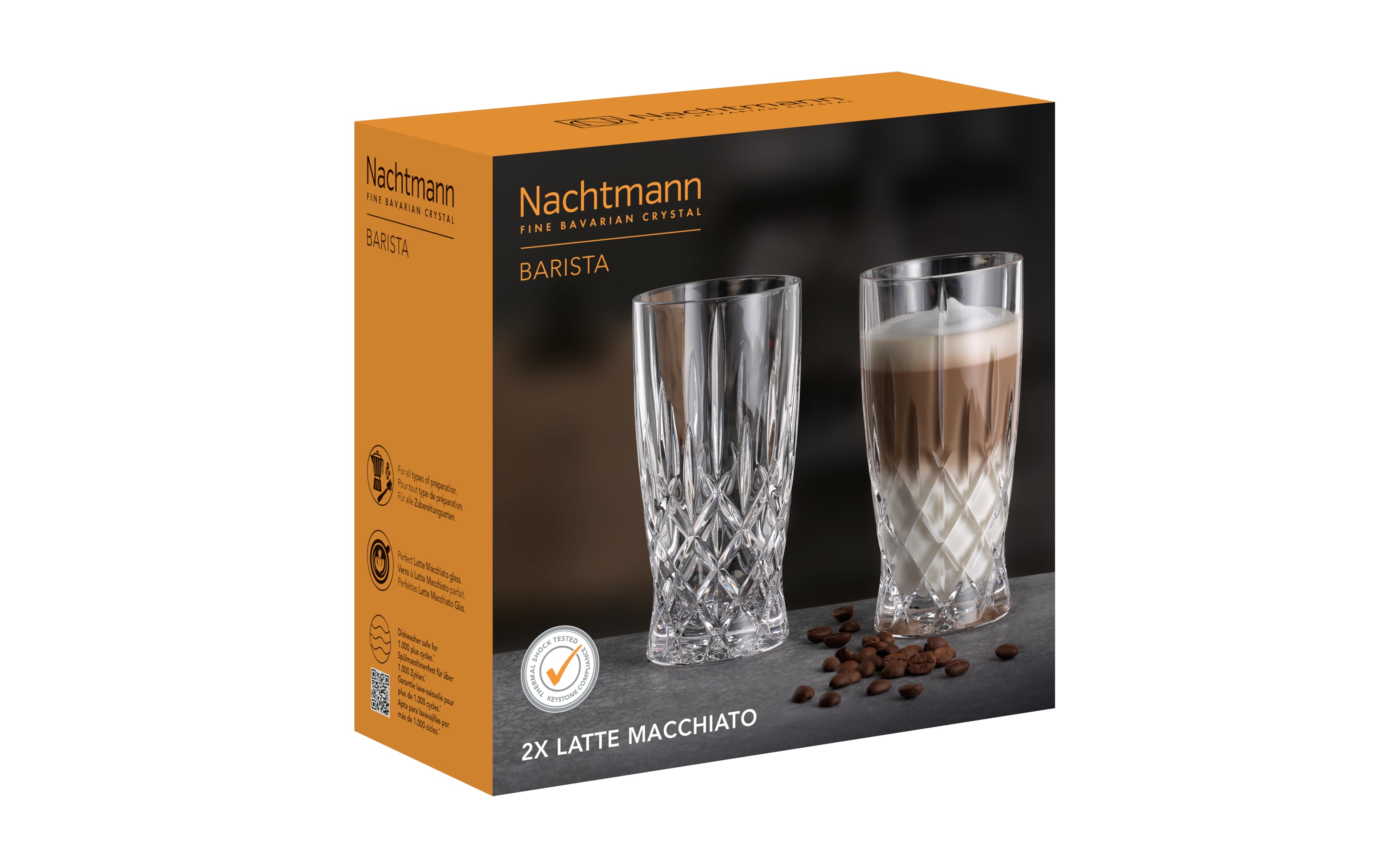 Latte Macchiatoglas Barista Noblesse, 350 ml, 14,6 cm