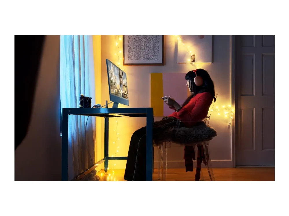 Apple iMac with 4.5K Retina display - Alt-i-én M4 - RAM 24 GB - SSD 512 GB - Apple M4 10-core - Gigabit Ethernet, IEEE 802.11ax (Wi-Fi 6E), Bluetooth 5.3 - macOS Sequoia 15.0 - skærm: LED 24