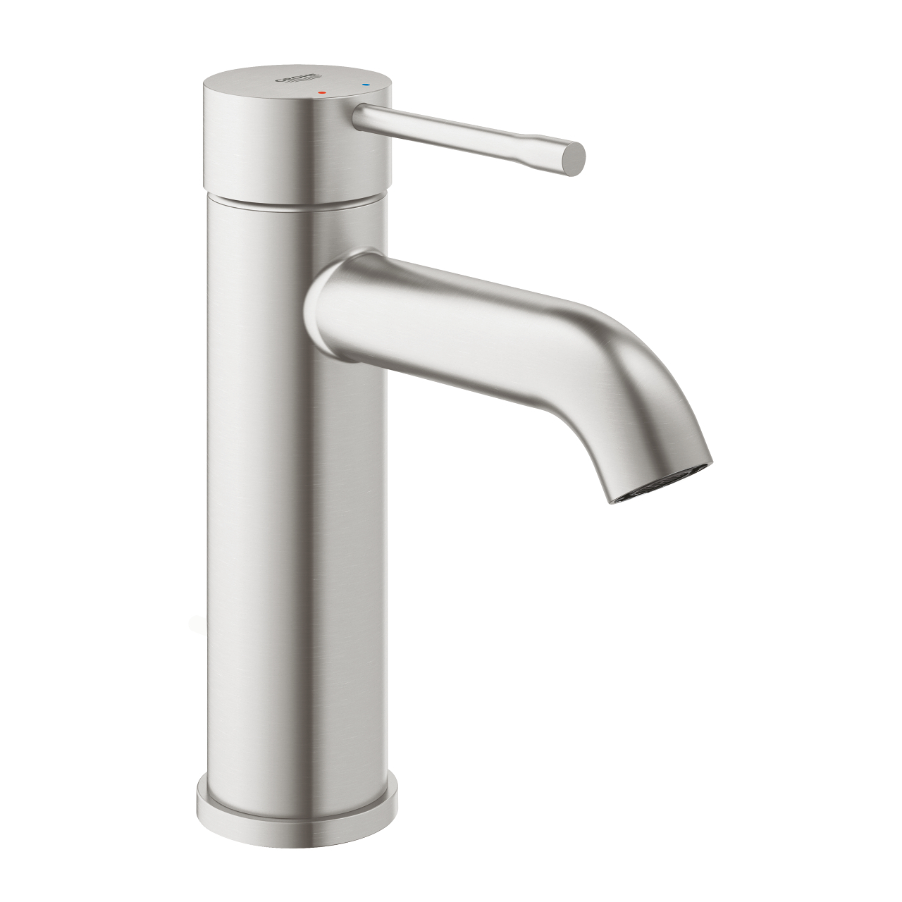 Grohe Essence New wastafelkraan S-size met gladde body supersteel