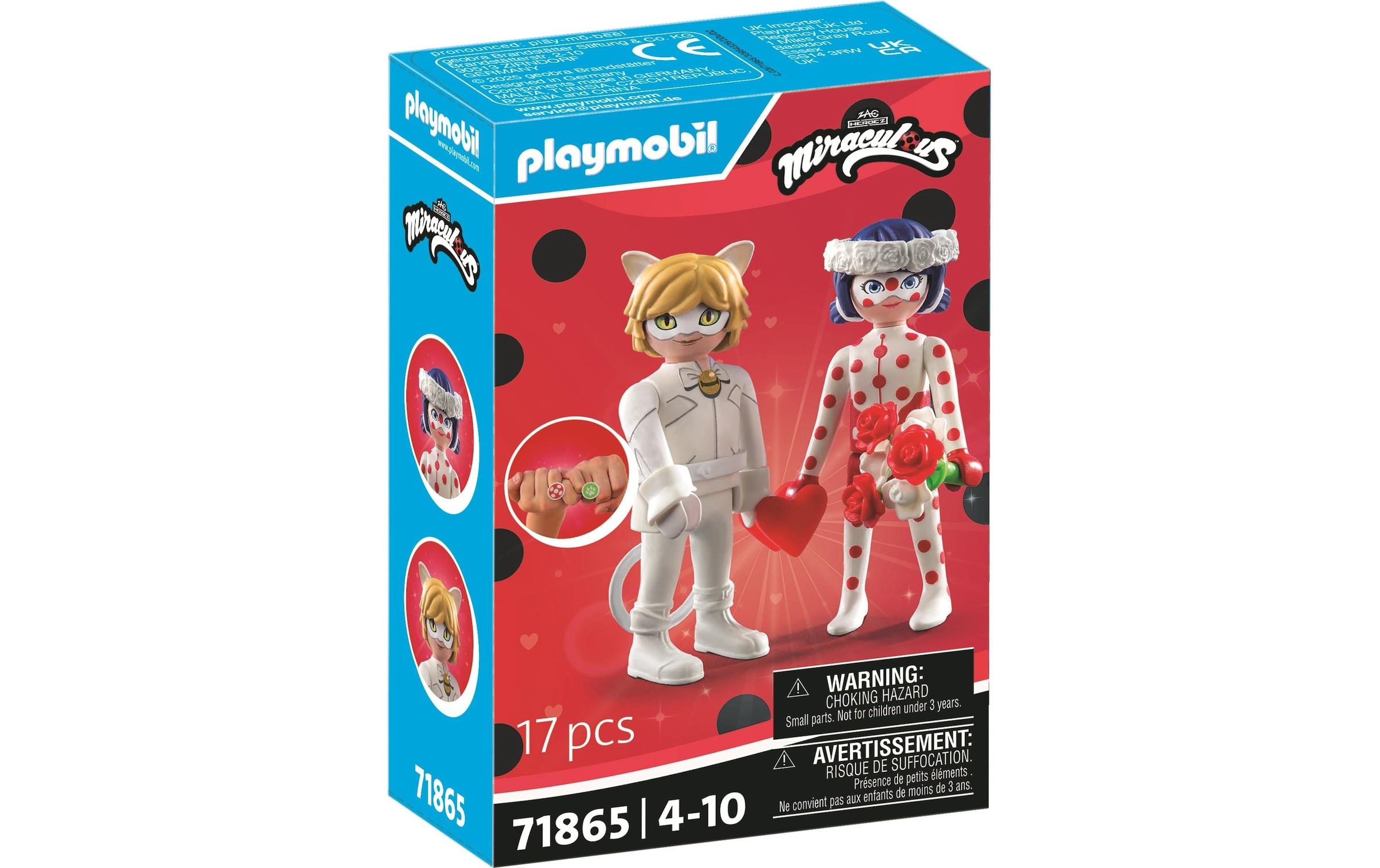 Playmobil® Spielbausteine »Miraculous Ladybugs und Cat Noirs Hochzeitstraum 71865«