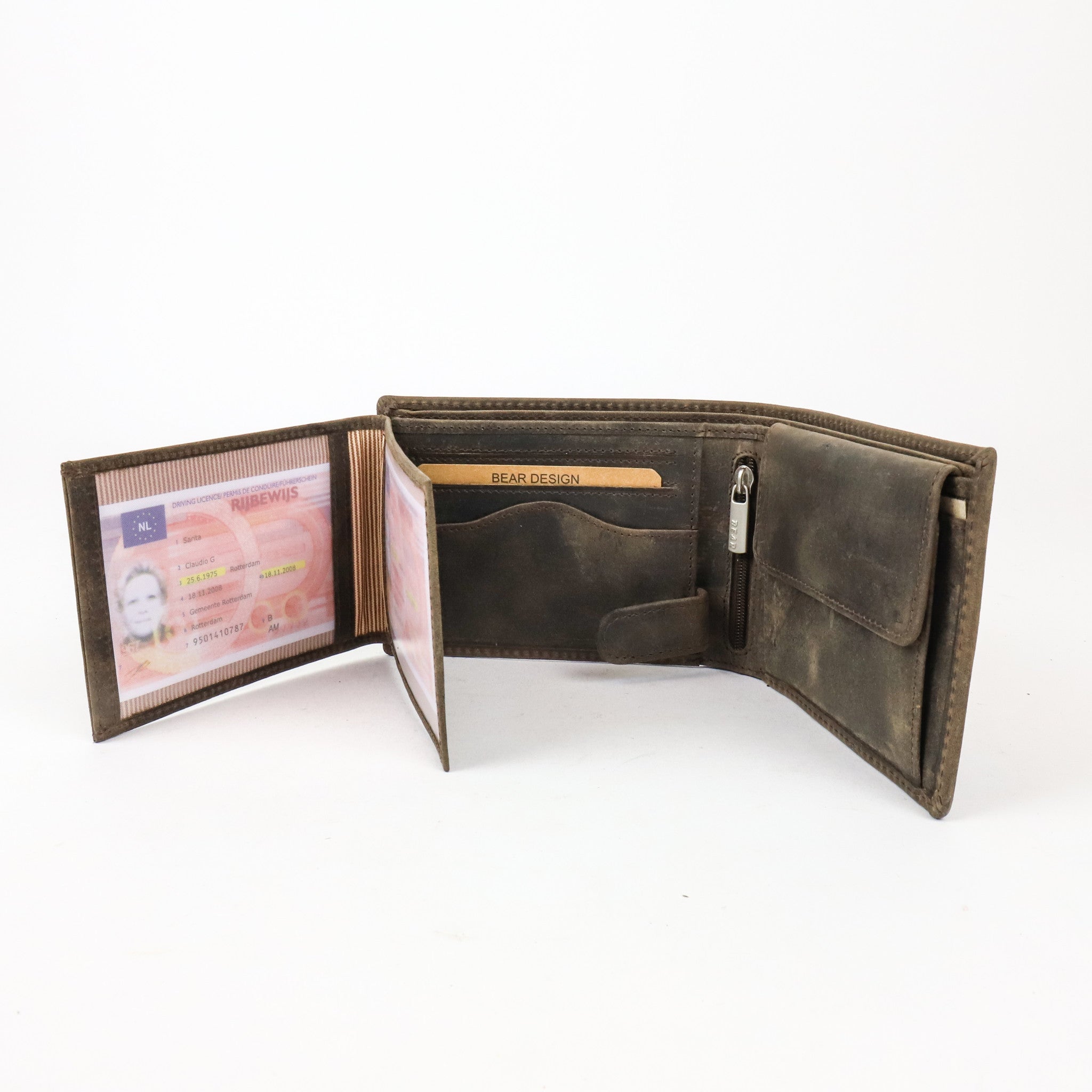 Billfold 'Jan' bruin Bruin