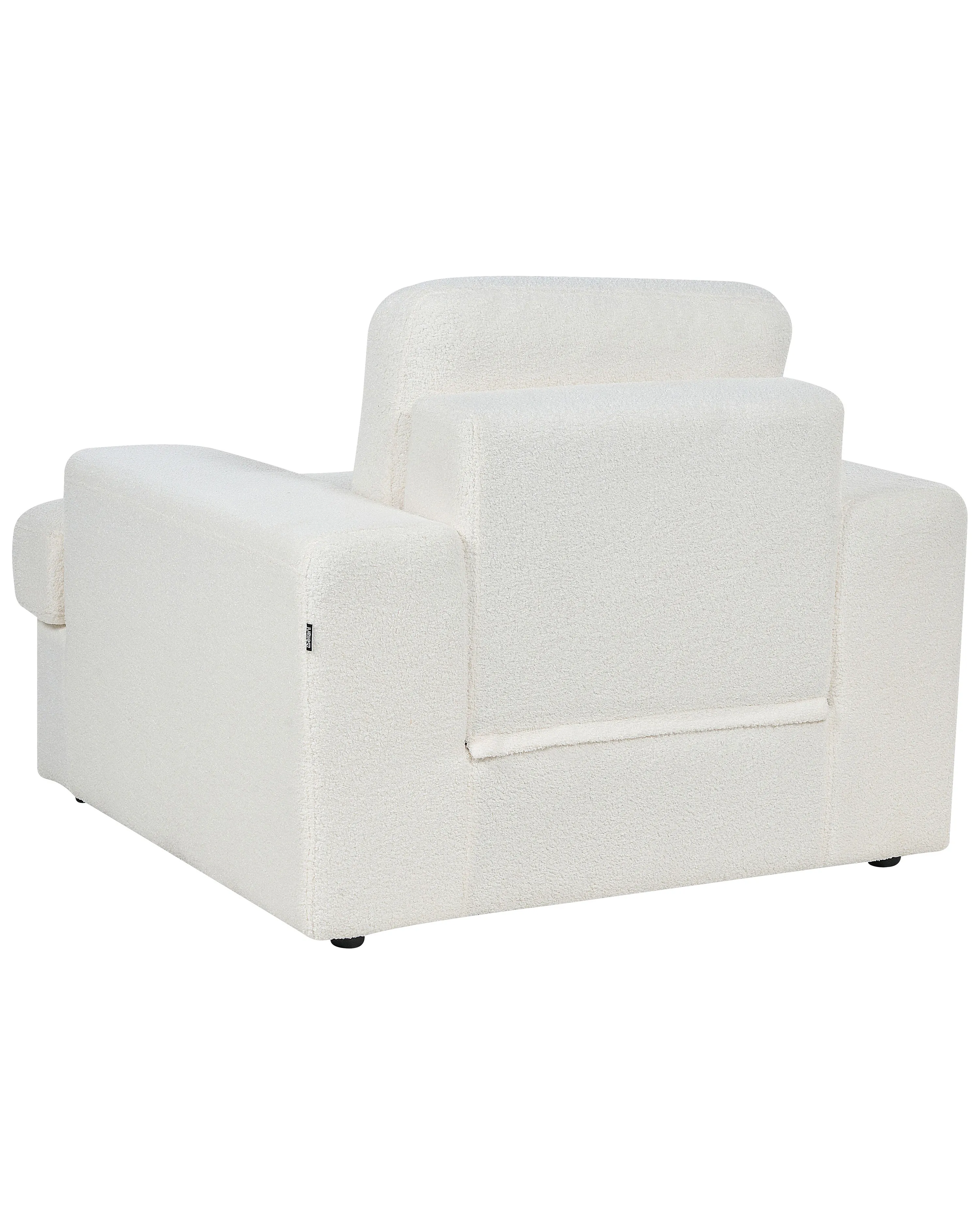 Fauteuil ALLA Bouclé Gebroken wit