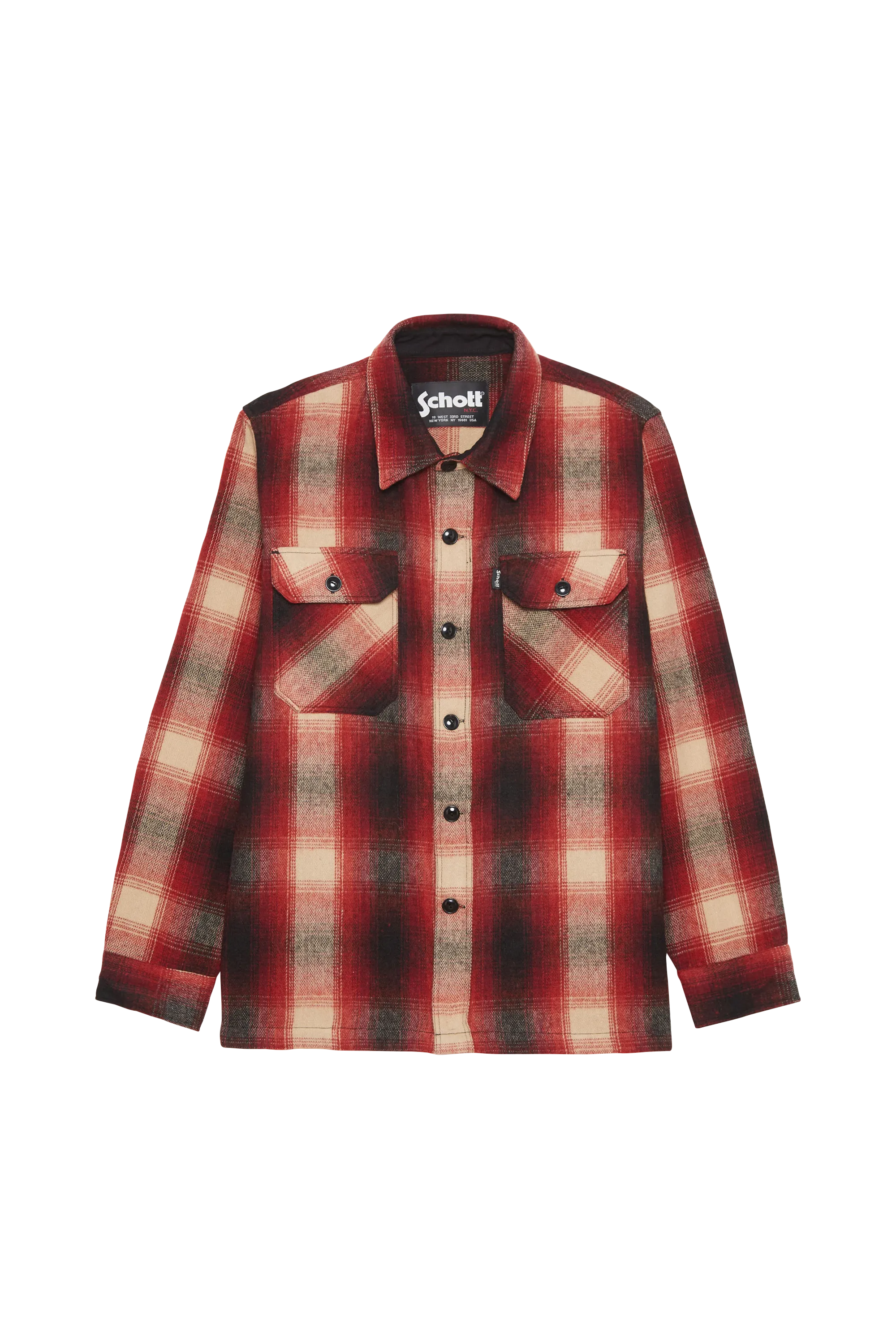 SCHOTT Surchemise SHCARL4 Rouge
