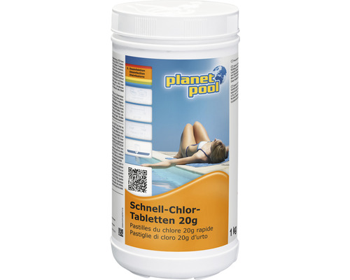 Pool Fast Chloortabletten Planet Pool 1 kg