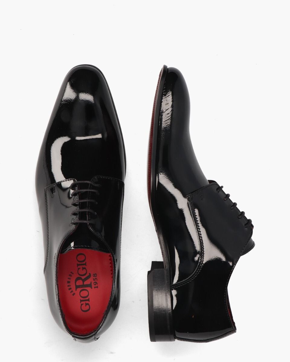 Giorgio 1958 18996 Zwart Heren Veterschoenen