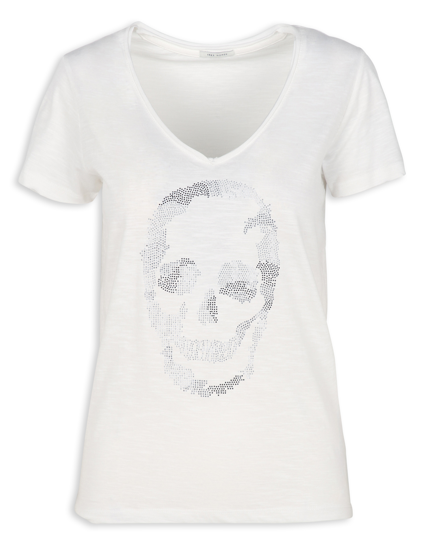 Tee-shirt tête de mort | Blanc