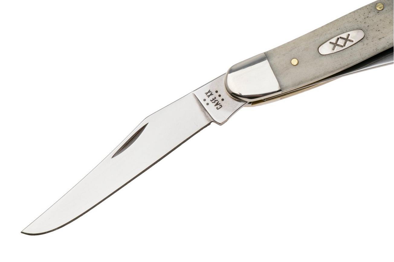Case Muskrat Smooth Natural Bone, 13317, MUSKRAT SS zakmes