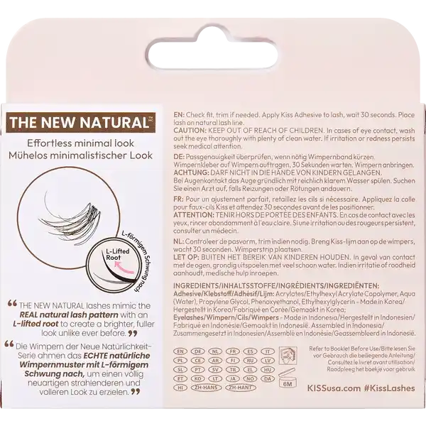 The New Natural Lashes - Trio 01