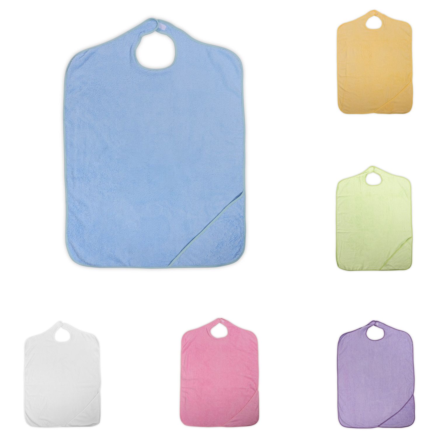 Lorelli Baby-Badehandtuch Duo 80 x 100 cm Kapuzenhandtuch Badeschürze ab Geburt blau