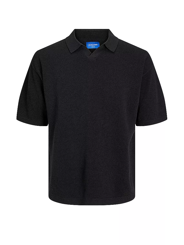 JACK & JONES Poloshirt JORLINEN schwarz
