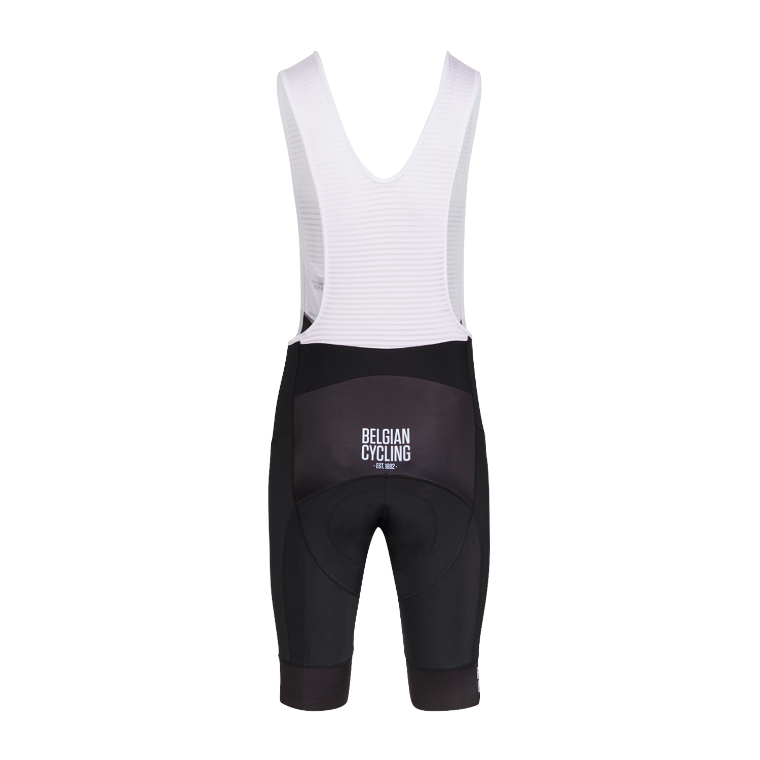 Bioracer Official Belgian Cycling Icon Bibshorts sort/hvid herre